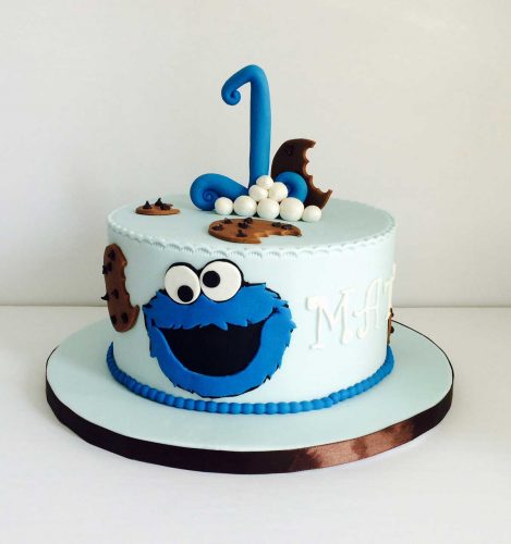 cookie monster birthday cake dulce couture
